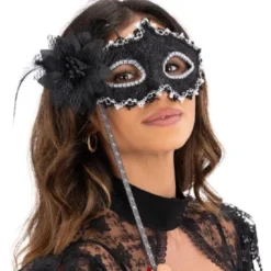 Ögonmask med Blomma & Pinne