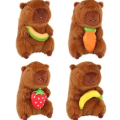 Gosedjur Kapibara med Frukt 17 cm