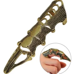 Gotisk Kloring Guld (9 cm)