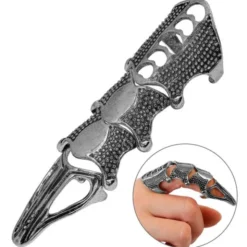 Gotisk Kloring Silver (9 cm)