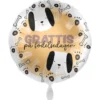 Grattis Ballong Paw Birthday