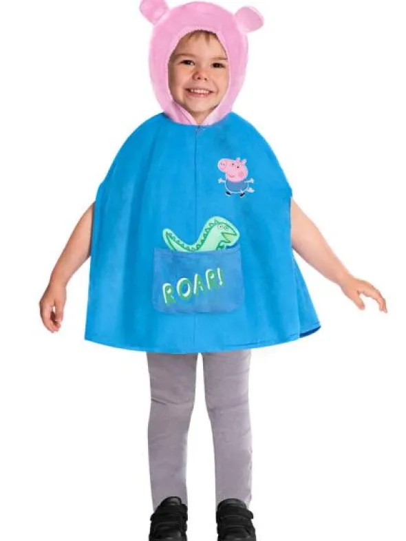 Greta Gris Georg Poncho Barn (2-3 år (92-98 cm))