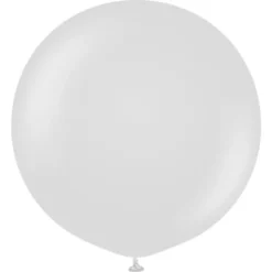 Grå Gigantiska Latexballonger Smoke 2-pack