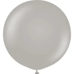 Grå Gigantiska Latexballonger Grey 2-pack
