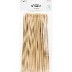 Grillspett i Trä 25 cm 200-pack
