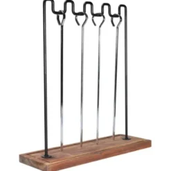 Grillspett med Hållare 4-pack