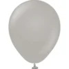 Grå Mini Ballonger (25-pack)