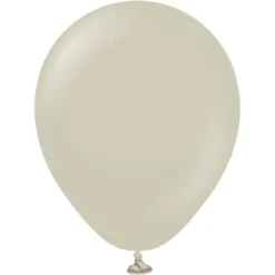 Grå Mini Ballonger Stone (25-pack)
