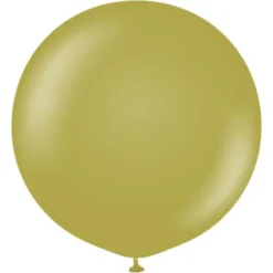 Gröna Gigantiska Latexballonger Olive 2-pack