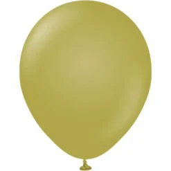 Gröna Latexballonger Olive (10-pack)