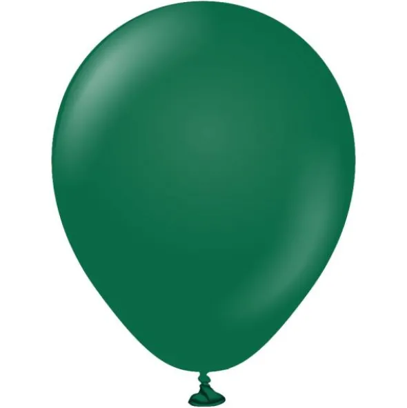 Gröna Miniballonger Dark Green (25-pack)