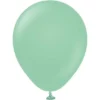 Gröna Miniballonger Mint Green (25-pack)