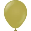 Gröna Miniballonger Olive (25-pack)