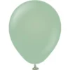 Gröna Mini Ballonger Vintergrön (25-pack)
