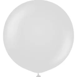 Grå Stora Latexballonger (2-pack)