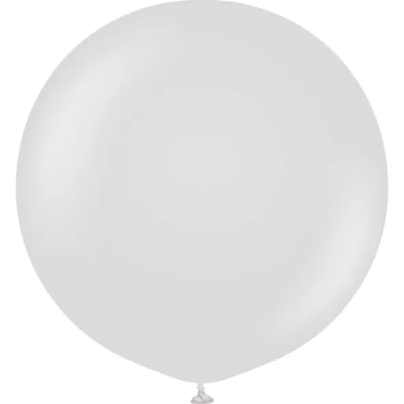 Grå Stora Latexballonger (2-pack)