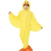 Gul Anka Maskeraddräkt Barn (4-6 år (115-128 cm))
