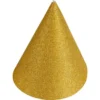 Guldiga Mini Partyhattar Glitter