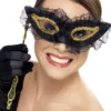 Guld/Svart Ögonmask