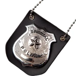 Halsband Polisbricka