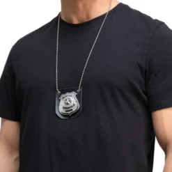 Halsband Polisbricka
