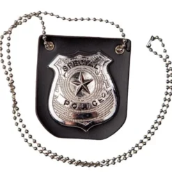 Halsband Polisbricka
