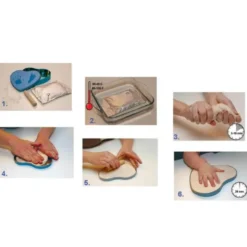 Hand- & Fotavtryck Hjärtformad Ask