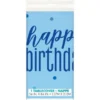 Happy Birthday Bordsduk Blå