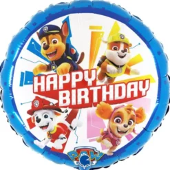 Happy Birthday Folieballong Paw Patrol