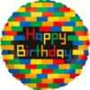 Happy Birthday Folieballong Klossar