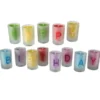 Happy Birthday Färgade Ljus i Glas