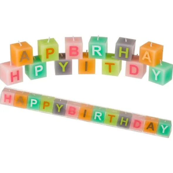 Happy Birthday Fyrkantiga Ljus