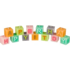 Happy Birthday Fyrkantiga Ljus