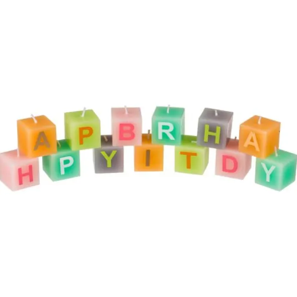 Happy Birthday Fyrkantiga Ljus