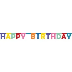 Happy Birthday Girlang Färg Mix