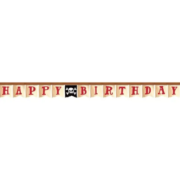 Happy Birthday Girlang Pirate Treasure