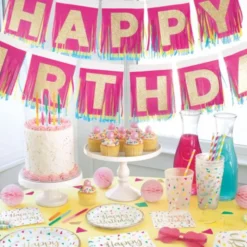 Happy Birthday Servetter Konfetti