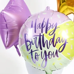 Happy Birthday To You Ballong Färg Mix