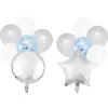 Happy New Year Ballongkit Silver
