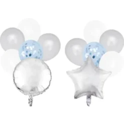 Happy New Year Ballongkit Silver