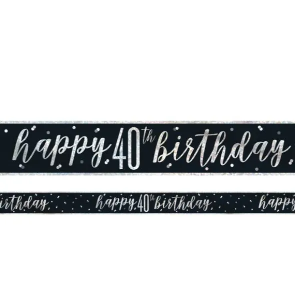 Happy 40th Birthday Banderoll