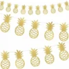 Hawaii Ananas Girlang Guld