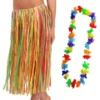 Hawaii Set Kjol och Lei-Krans