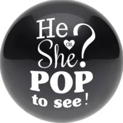 He or She Pop To See Konfettiballong