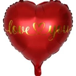 Hjärta Folieballong I Love You 46 cm