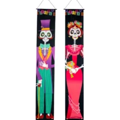 Hängande Banderoller Day of the Dead (2-pack/30 x 180 cm)