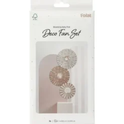Hängande Dekorationer Solfjäder Baby Girl 3-pack