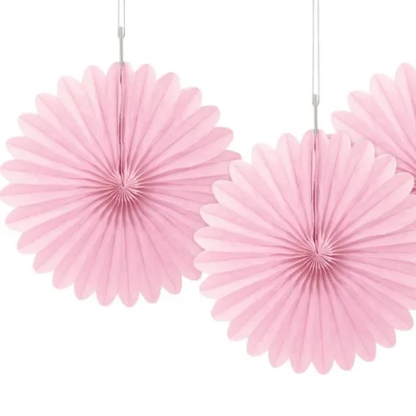 Hängande Dekorationsrosetter Ljusrosa