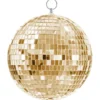 Hängande Discokula Champagneguld 20 cm