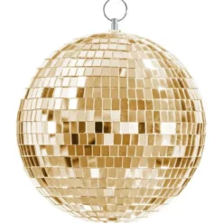 Hängande Discokula Champagneguld 20 cm